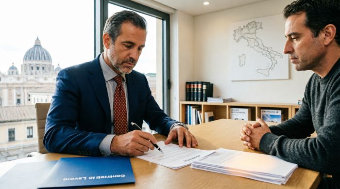 Consulente del lavoro a Roma che assiste un'azienda nella gestione del personale e adempimenti normativi