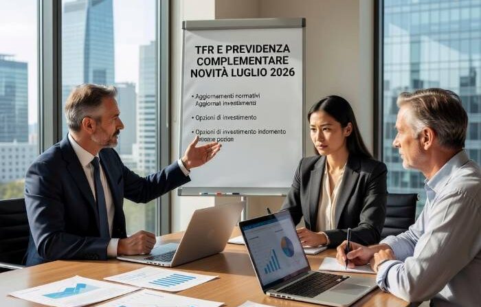 tfr previdenza complementare novita luglio 2026
